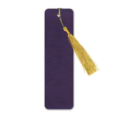 Gallery Leather Bookmark - 7"x2" Freeport Met. Purple