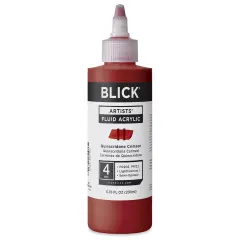 Blick Artists&rsquo; Fluid Acrylic - Quinacridone Crimson, 200 ml