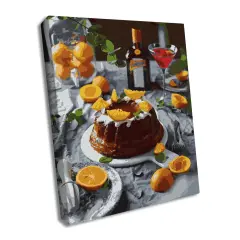 Painting by Numbers kit Orange delight KHO5616