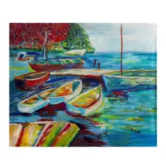 Betsy Drake Betsy's Marina III Throw Multicolor