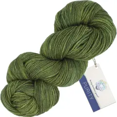 Living Dreams Purity: Organic Merino DK Yarn. Pacific Northwest Hand Dyed. Ginkgo