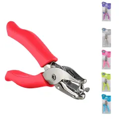 Enday Single-Hole Puncher Red