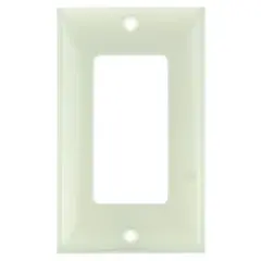 SUNLITE 1 Gang Decorative Plate Almond Color