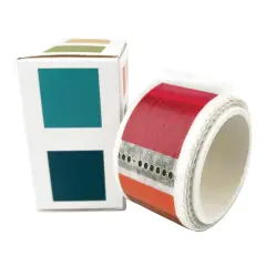 49 And Market Postage Washi Tape Roll-Spectrum Sherbet