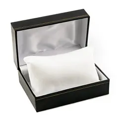 Black Watch Box - White Pillow Inside