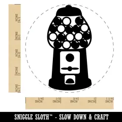 Gumball Machine Rubber Stamp for Stamping Crafting Planners