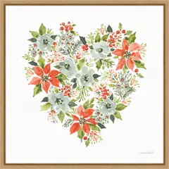 Christmas Forever VII by Lisa Audit Canvas Art Framed