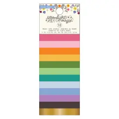 Crate Paper Moonlight Magic Washi Tape 12/Pkg-Gold Foil