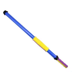 Swim Central 33" Blue and Yellow Aqua Fun Water Pop Power Water Launcher Swimming Pool Squirter Toy