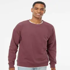 Unisex Lightweight French Terry Crewneck Sweatshirt | RADYAN&reg; Port