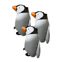 Wrapables Walking Animal Pet Balloon (Set of 3) Penguin