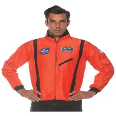 Men's Astronaut Orange Space Costume Jacket