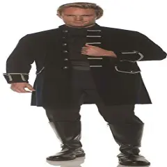 Men's Navy Frock Coat Costume Jacket