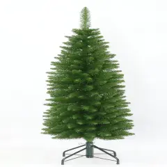 Slim Pencil Christmas Tree Prelit Clear LED - Artificial - HOLIDAY TREE