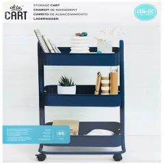 We R A La Cart Storage Cart-Navy