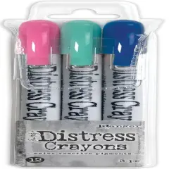 Tim Holtz Distress Crayon Set-Set #12