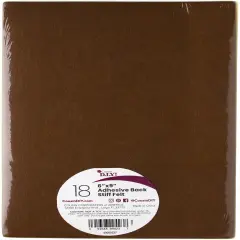 CousinDIY Adhesive Back Stiff Felt Sheets 6"X9" 18/Pkg-Bold Colors