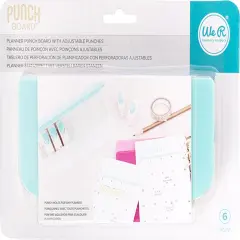 We RPunch Board-Planner W/Standard Hole Punches 6/Pkg