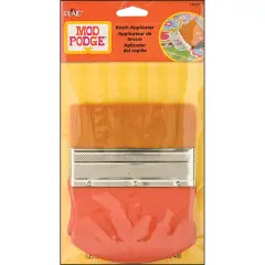 Plaid Mod Podge Brush Applicator 4"-Gold Taklon