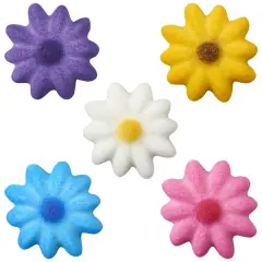 Small Daisies Assortment Dec-Ons&reg; Decorations 12ct.