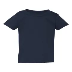 Gildan&reg; Heavy Cotton Toddler Crewneck Short Sleeve T-Shirt Navy