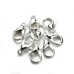 50 Pack Lobster Clasp for Necklaces and Bracelets