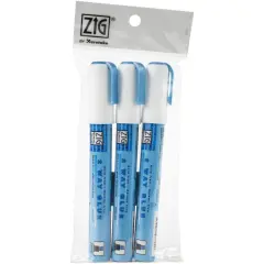 Zig 2-Way Glue Pen 3 pk Chisel Tip