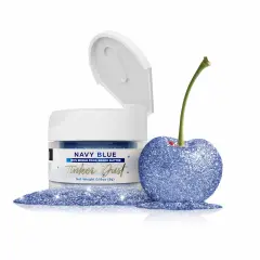 Bakell - Navy Blue Tinker Dust Edible Glitter (5g, 1x Jar) for Food, Desserts, and Beverages!