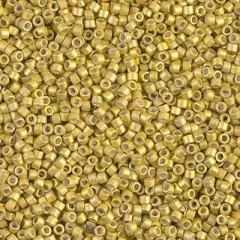 Miyuki Delica Bead 11/0 - DB1154 - Galvanized Semi-Frosted Zest