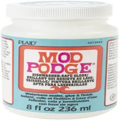 Plaid Mod Podge Dishwasher Safe-8oz