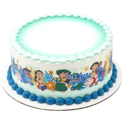 Disney Lilo and Stitch Edible Cake Topper Image Strips