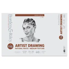 Borden & Riley #116 Artist Drawing Paper Pad - 24" x 36", 40 Sheets