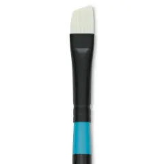 Princeton Series 6500 Aspen Synthetic Brush - Short Handle, Angle Bright, Size 4