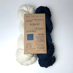 Wool Tincture Dye Color Packs Midnight