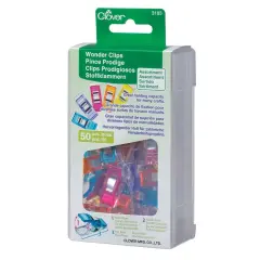Clover Wonder Clips - 50 assorted colors