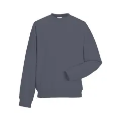 Bayside&reg; Super Heavy Oversized Crewneck Sweatshirt Dark Grey