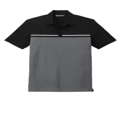 TravisMathew&reg; Sunset Blocked Polo Black/Dark Gre Htr