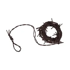 Beistle - Rusty Barbed Wire Garland - 12' - 12 Pack
