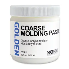Golden Molding Paste Medium - Coarse, 16 oz jar
