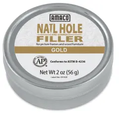 Amaco Nail Hole and Corner Filler - 2 oz, Gold