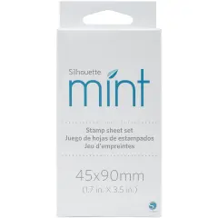 Silhouette Mint Stamp Sheets 2/Pkg-1.75"X3.5"