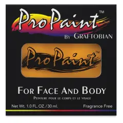 Graftobian Pro Paint Face and Body Paint - Buttercup Yellow, 30 ml
