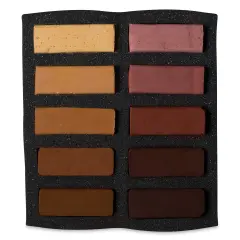 Art Spectrum Extra Soft Square Pastels - Australian Earths, Set of 10