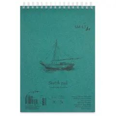 SMLT Art Wirebound Sketch Pad - 8-1/4" x 11-3/4", 70 Sheets