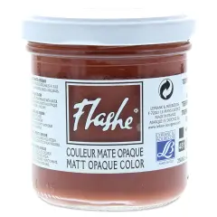 Lefranc & Bourgeois Flashe Vinyl Paint - Burnt Sienna, 125 ml jar
