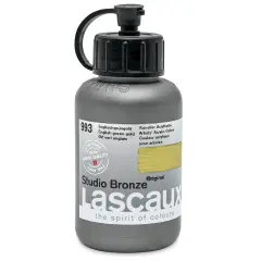 Lascaux Studio Acrylics - English Green Gold, 85 ml bottle