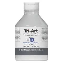 Tri-Art Acrylic Final Finish - Semi Gloss, 500 ml, Bottle
