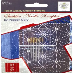 Colonial Needle Sashiko Needle Collection-Assorted Sizes 10/Pkg