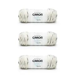 Caron Simply Soft Seashell Speckle Yarn - 3 Pack of 141g/5oz - Acrylic - 4 Medium (Worsted) - 235 Yards - Knitting/Crochet