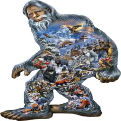 Sunsout Yeti 850 pc Special Shape Jigsaw Puzzle 95017